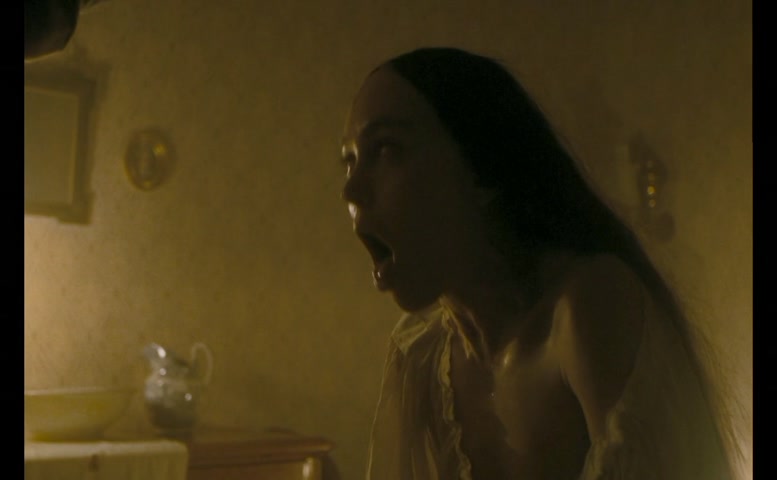 Lily-Rose Depp Breasts Scene in Nosferatu