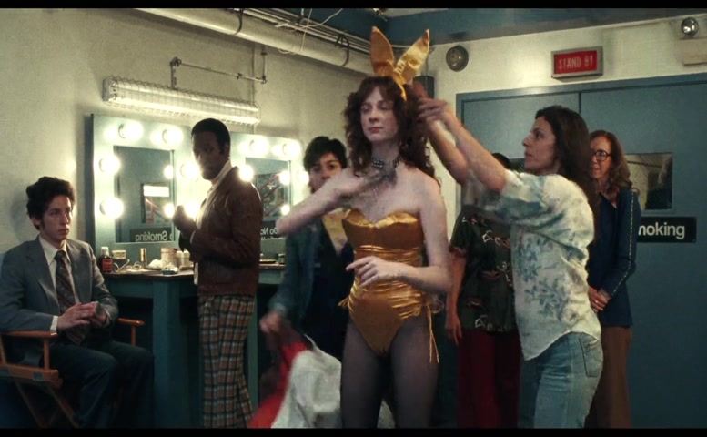 Emily Fairn Sexy Scene in Saturday Night