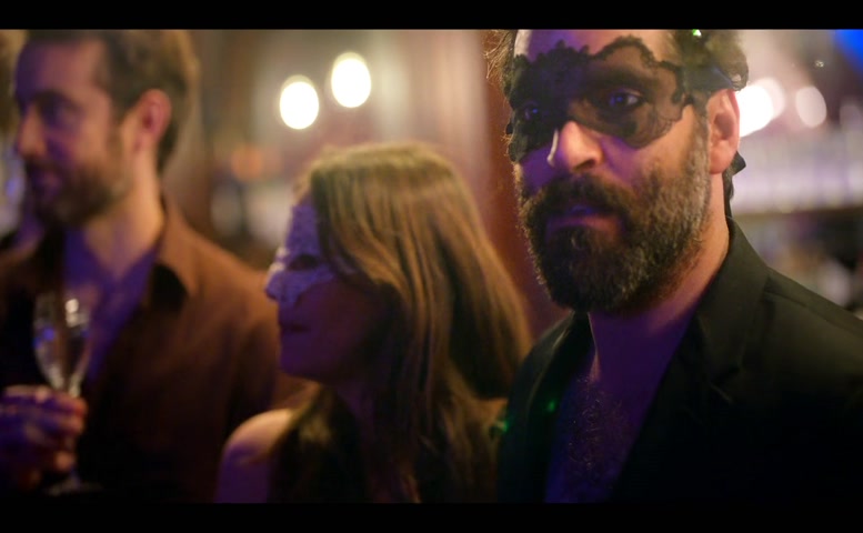 Melanie Bernier Underwear Scene in Shafted