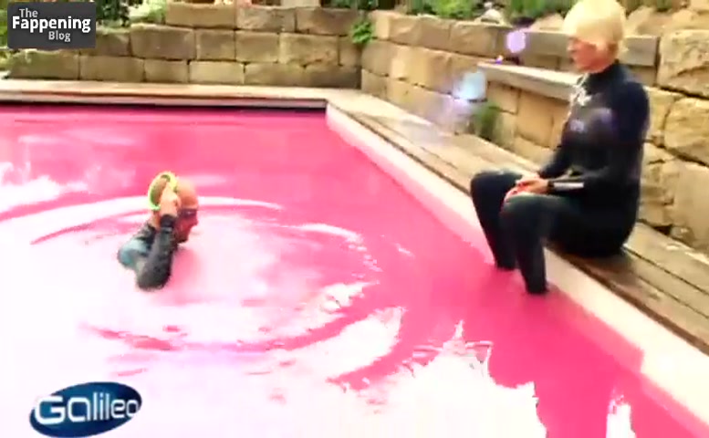 Annica Hansen Sexy Scene in Annica Hansen Sexy Video Shows Off Her Hot Body In A Tight Swimsuit In Galileo Extrem