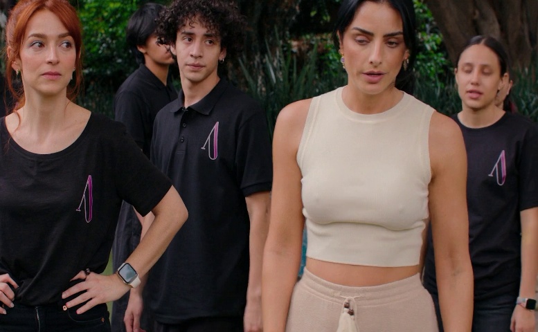 Aislinn Derbez Sexy Scene in Between Walls