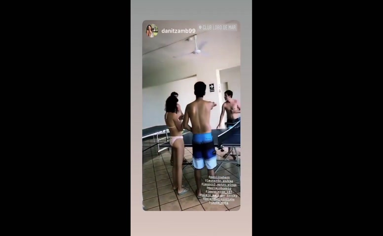 Danitza Montero Baumann, Paulina Bazan Bikini Scene in The Body Nation