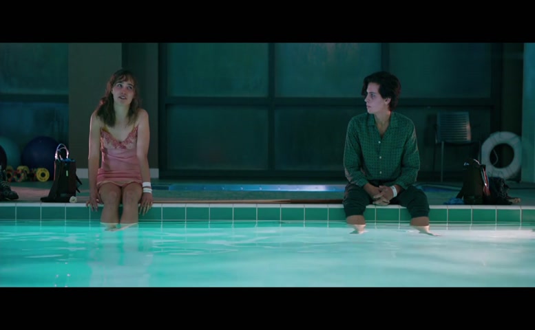 Haley Lu Richardson Bikini Scene in Five Feet Apart