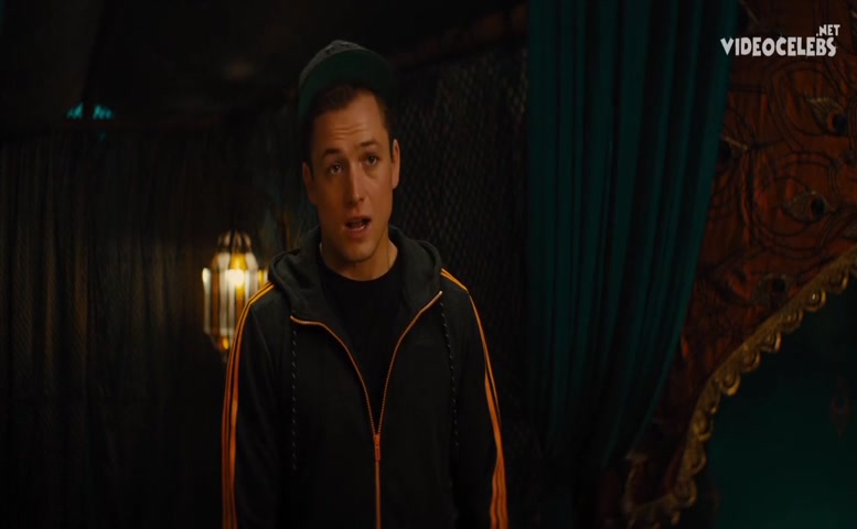 Poppy Delevinge Underwear Scene in Kingsman: The Golden Circle