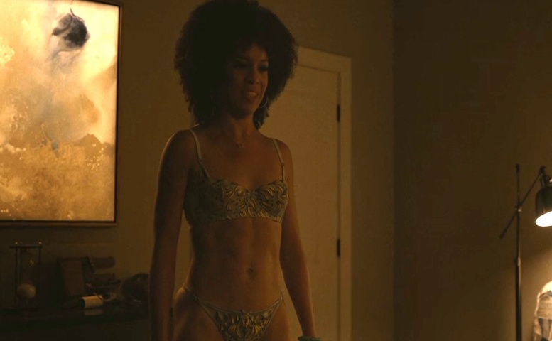 Sasha Hutchings Underwear Scene in Demascus