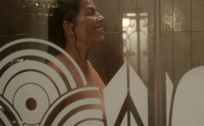 Sarita Choudhury Breasts Scene in And Just Like That…