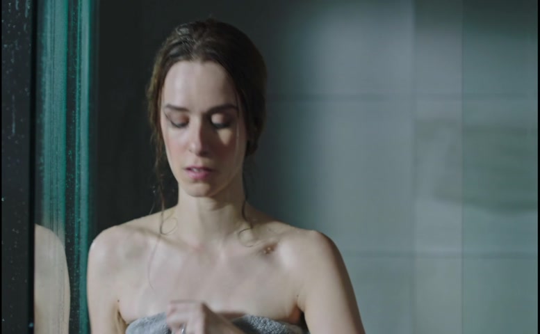 Alex Essoe Sexy Scene in The Drone