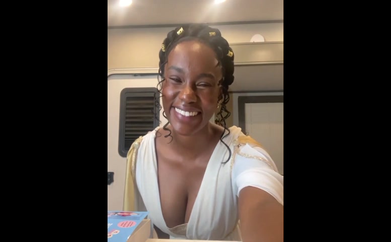 Nia Sondaya Breasts Scene in Nia Sondaya Instagram