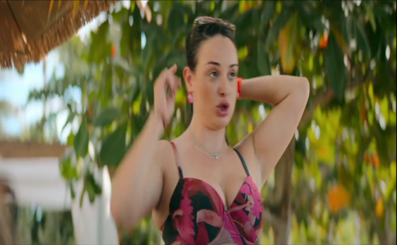 Eva Huault Breasts, Bikini Scene in Coka Chicas