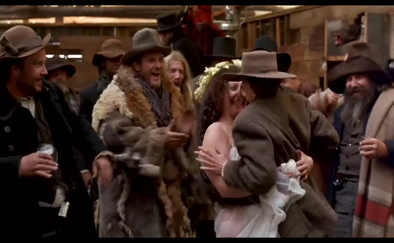 Suzy Amis Breasts Scene in The Ballad Of Little Jo