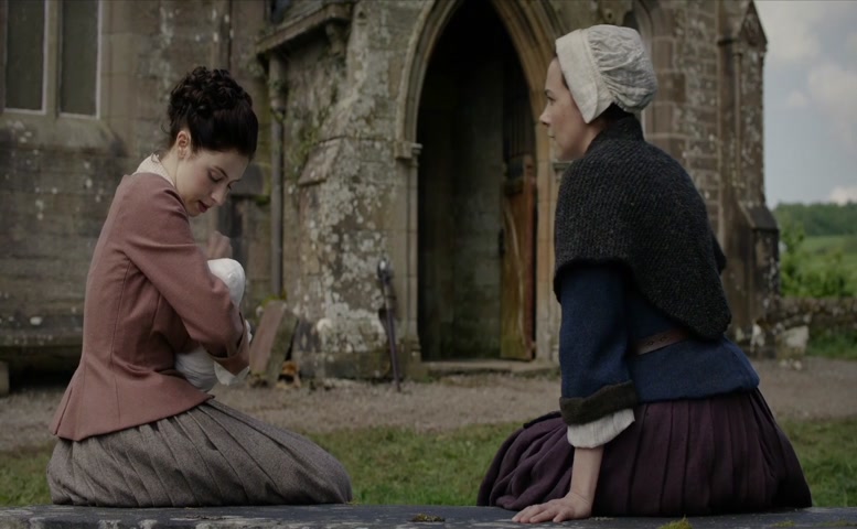 Hermione Corfield Sexy Scene in Outlander: Blood Of My Blood