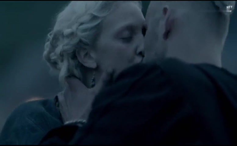Georgia Hirst Sexy Scene in Vikings