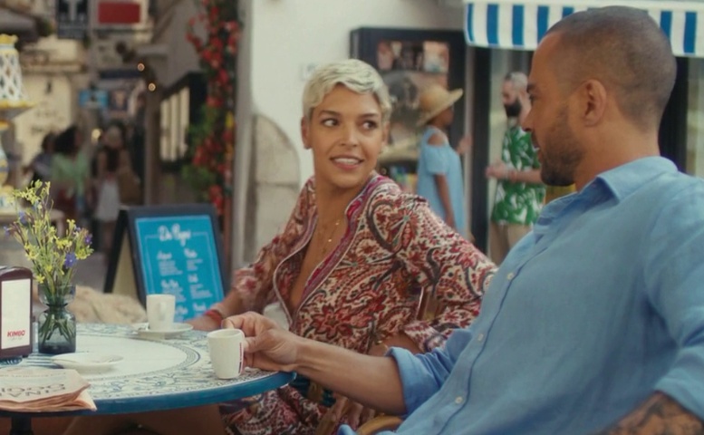 Jordan Alexandra Sexy Scene in Hotel Costiera