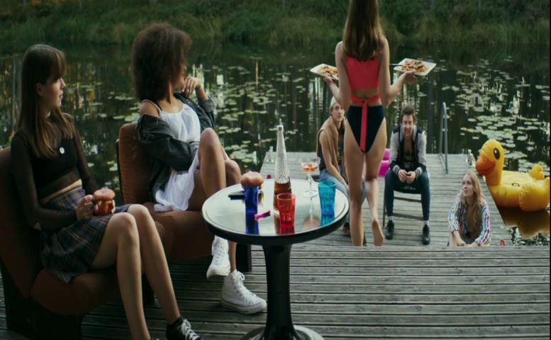 Hannah Gross Butt, Bikini Scene in Infinite Summer