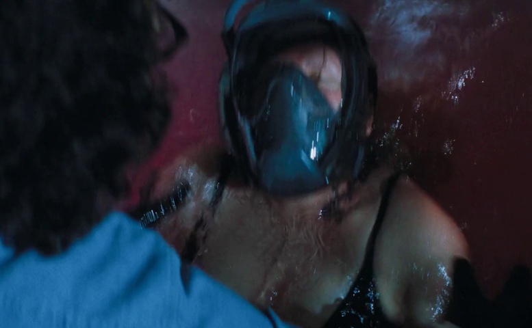 Elisabeth Moss Underwear Scene in Shell