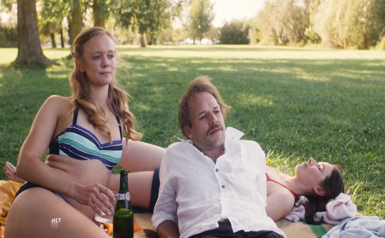 Anne Kanis Bikini Scene in Adam & Evelyn