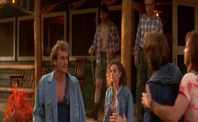 Kimberly Williams-Paisley Breasts, Underwear Scene in Indian Summer