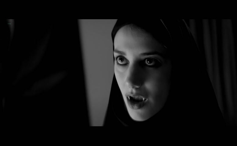 Sheila Vand Breasts Scene in A Girl Walks Home Alone At Night