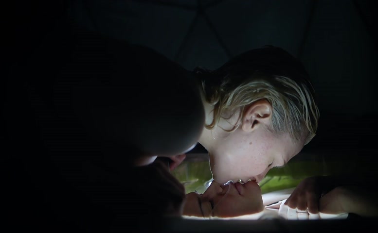 Hilary Caitens, Alexandra Hines Lesbian Scene in Az-undetermined