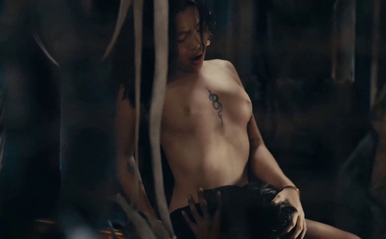 Sheena Cole Breasts, Butt Scene in Kalakal