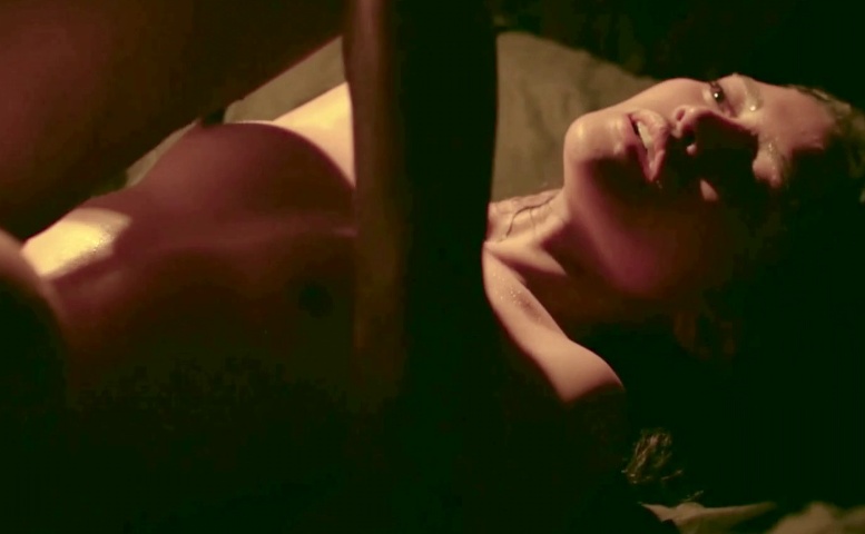 Christine Bermas Breasts Scene in Victoria’s Silver