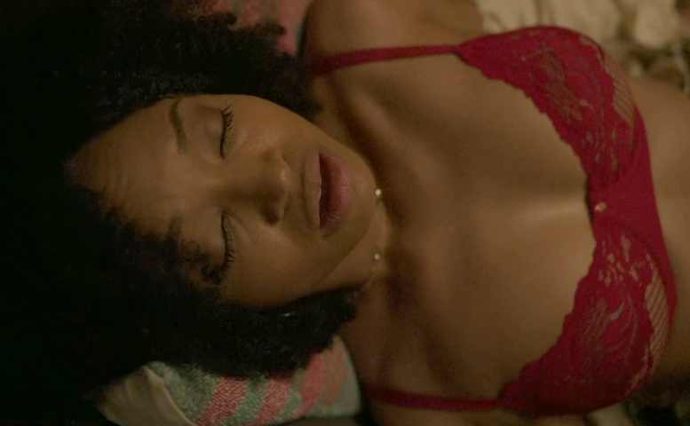 Kiah Alexandria Clingman Underwear Scene in Reasonable Doubt