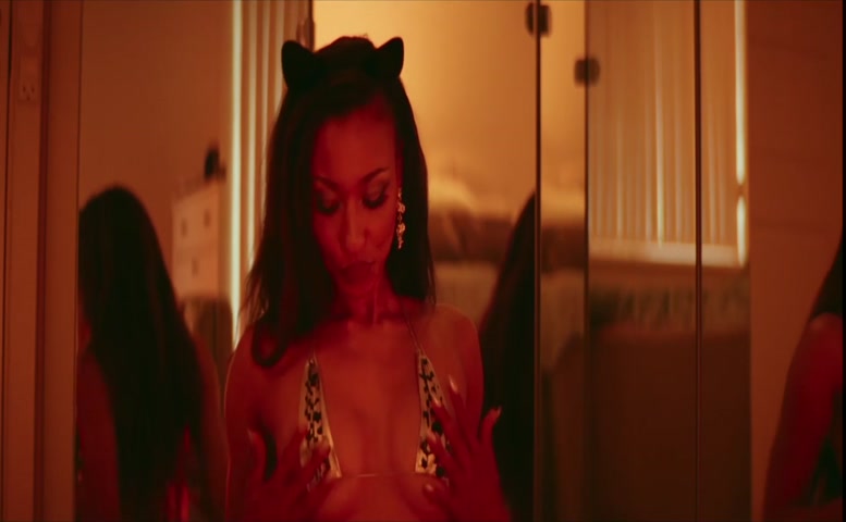 Maji Claire Breasts, Bikini Scene in Solo Female