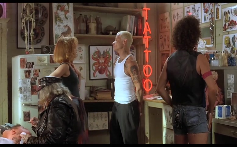 Carla Gugino Bikini Scene in Son In Law