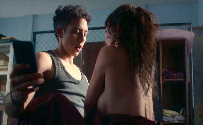 Ana Maria Medina Underwear Scene in Just Alice