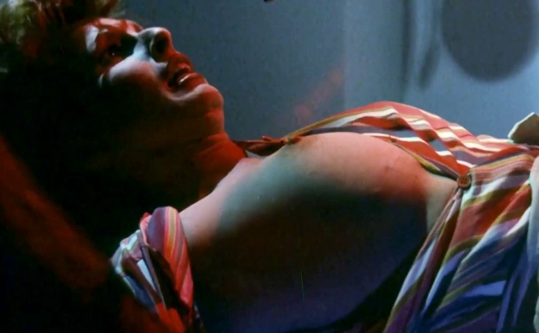 Merideth Kennedy Breasts Scene in Night Train To Terror