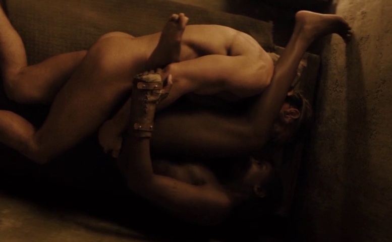 Tenika Davis Sexy Scene in Spartacus: House Of Ashur