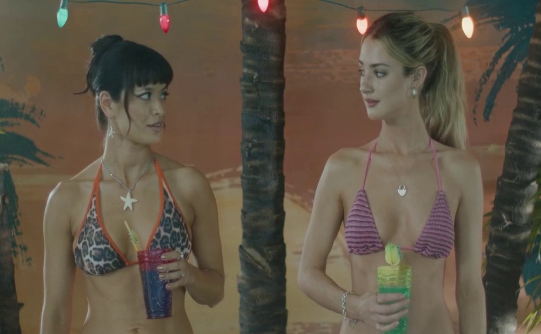 Grace Van Patten and Sonia Mena Bikini Scene in Tell Me Lies