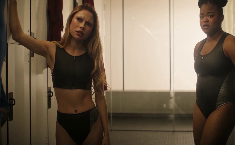 Bella Shepard Underwear Scene in Star Trek: Starfleet Academy