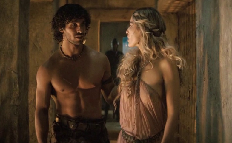 Eden Hart Sexy Scene in Spartacus: House Of Ashur